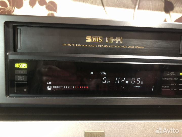 Sony slv R 7 S-VHS HI FI Видеомагнитофон