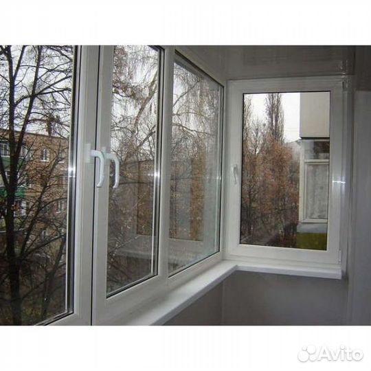 Пластиковое окно с установкой