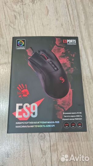 Новая игровая мышь A4Tech Bloody ES9