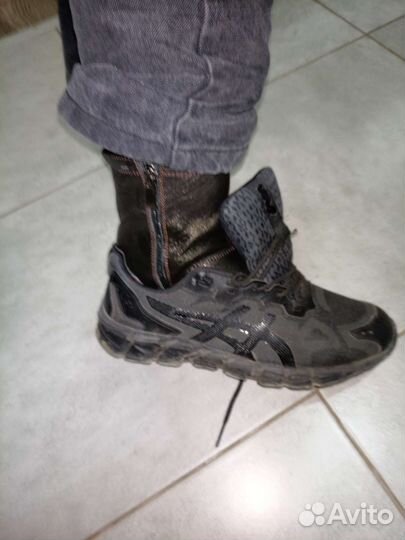 Кожаные носки Хуффайни масхи