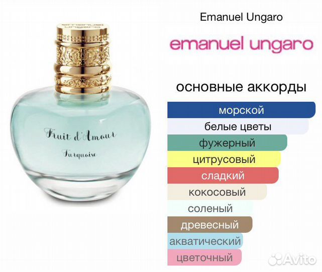 Туалетная вода (100 мл) Emanuel Ungaro