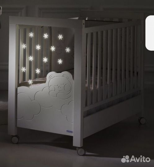 Приставная кроватка Micuna Dolce Luce с подсветкой