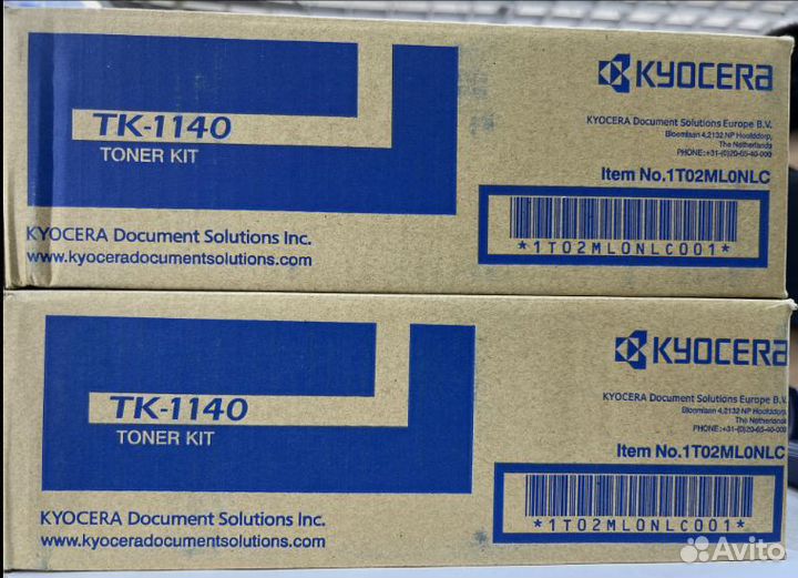 Тонер-картридж Kyocera TK-1140 Оригинальный