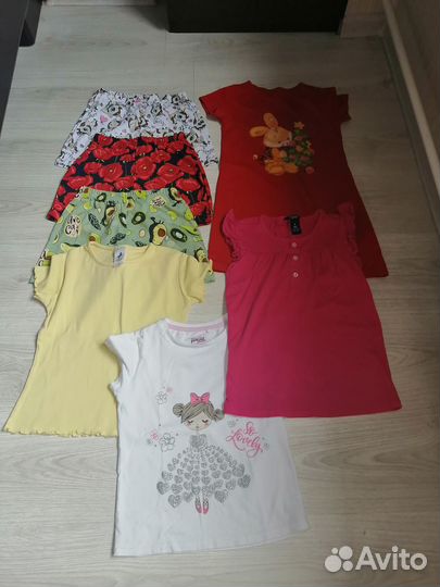 Вещи(27 шт) для девочки 5 лет(р.110-116)