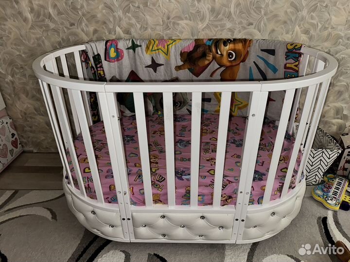 Детская кроватка-трансформер Sofia Elegance 6 в 1