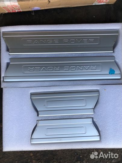 Накладки порогов RR оригинальные