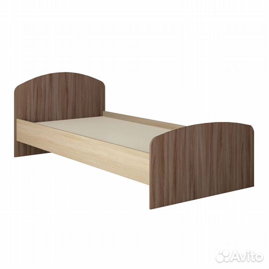 Кровать Орион 90см, ясень шимо дуб сонома