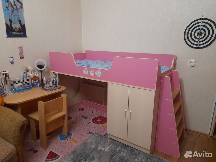 Детская кровать чердак