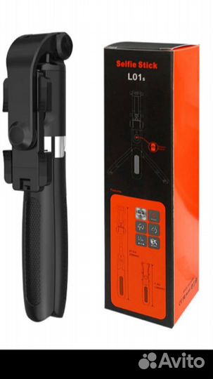 Монопод трипод для телефона 3в1, с Bluetooth пульт