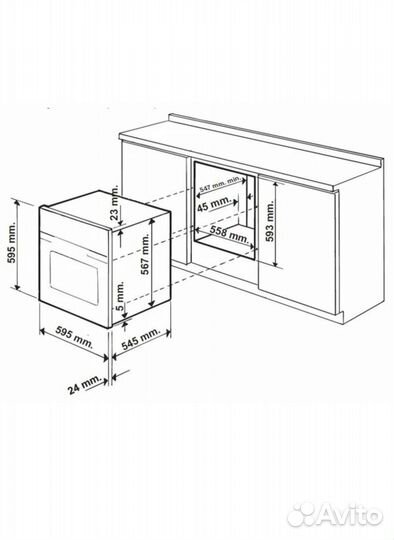 Духовой шкаф бу