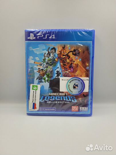 Minecraft Legends: Deluxe Edition PS4 (рус.) новый