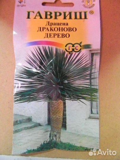 Семена комнатных и садовых растений