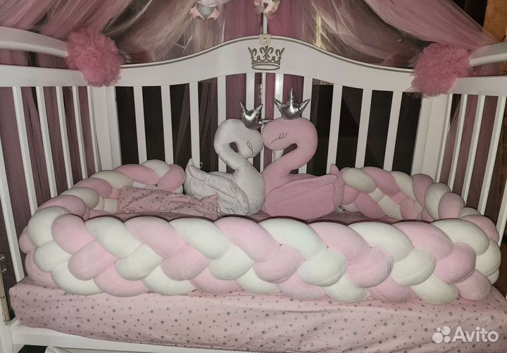 Бортик косичка