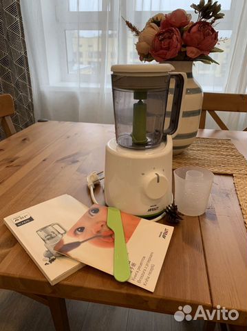 Пароварка- блендер philips avent scf 870