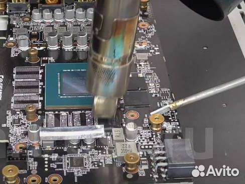 Ремонт видеокарт любой сложности