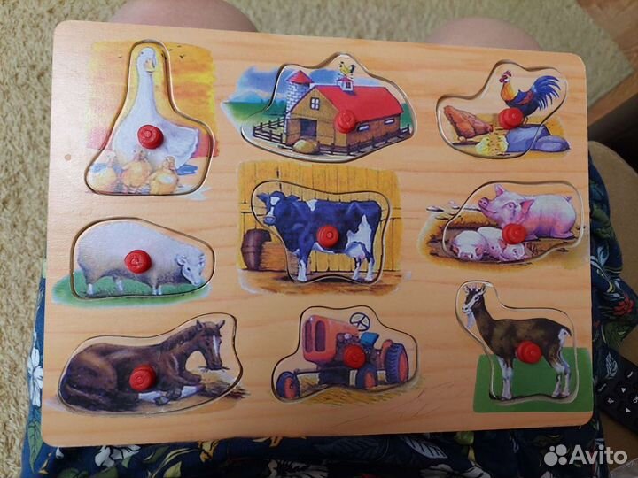 Деревянные пазлы