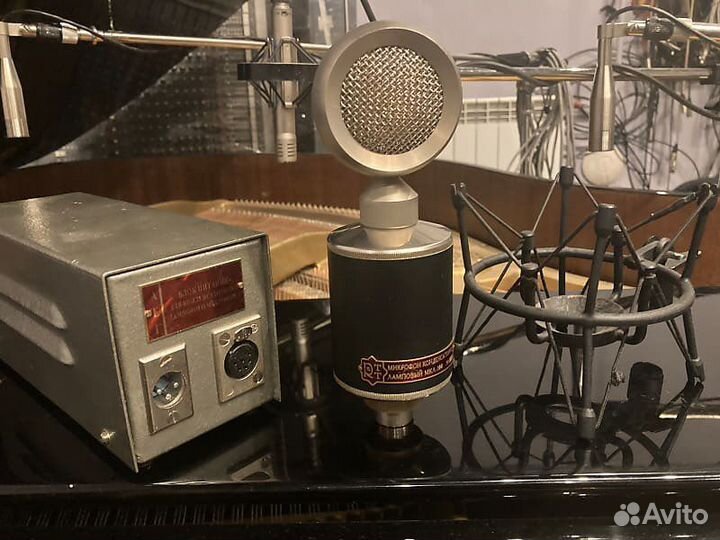 Винтажный ламповый микрофон RTT AEG мкл-100