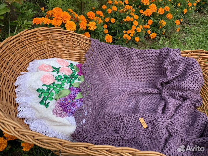 Детский плед для новорождённых новый