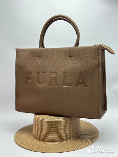 Сумка натуральная кожа furla