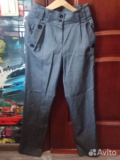 Школьный сарафан и брюки для девочки р.146