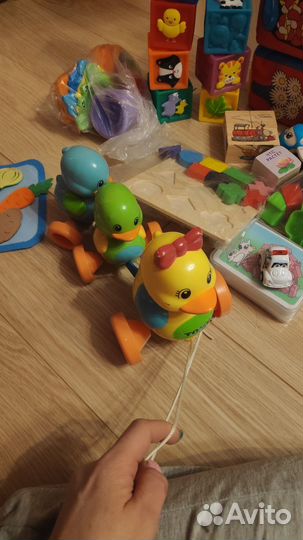 Детские игрушки пакетом на 1-2годика