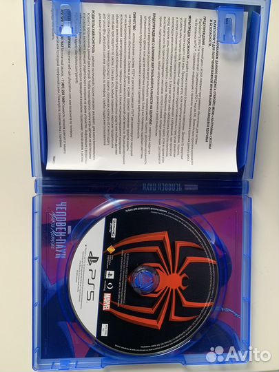 Диск PS5 Человек-Паук Майлз Моралес