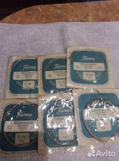 Струны гитарные нейлон фирменные германия