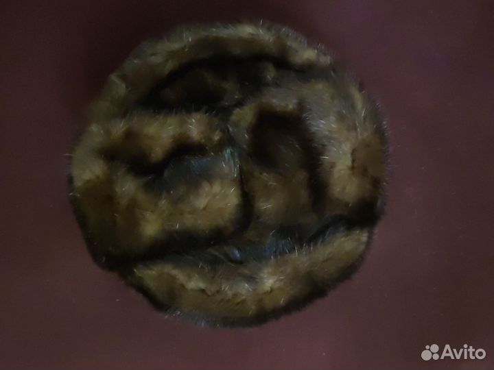 Шапка норковая женская