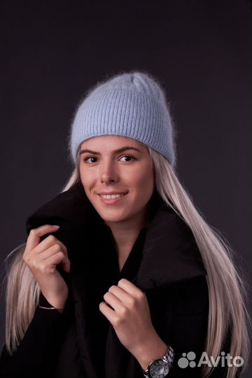 Шапка женская из ангоры