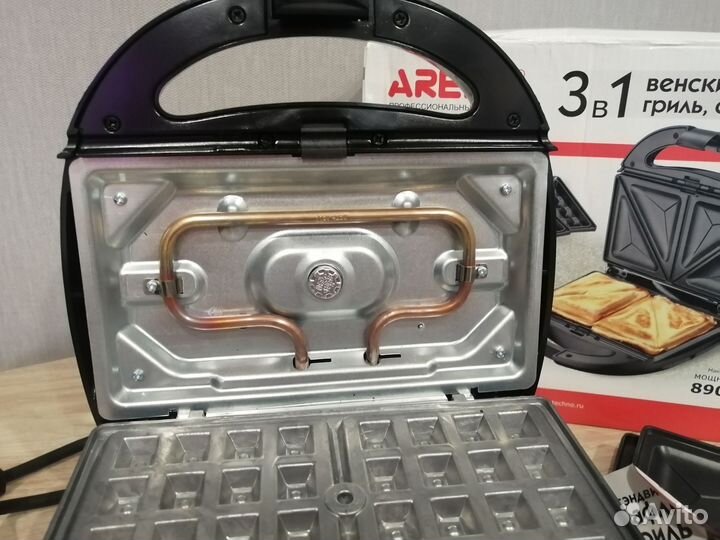 Мультипекарь, вафельница, сэндвеничица Ареса