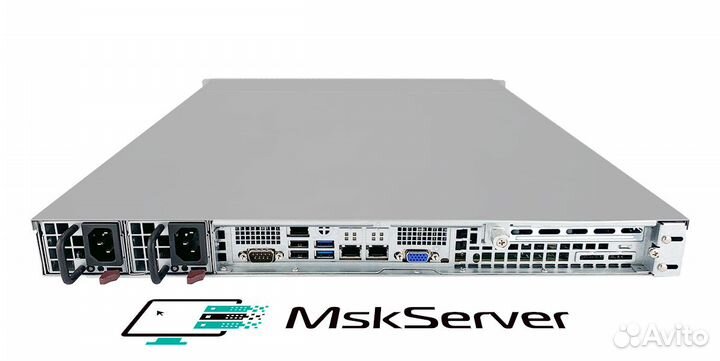 Сервер Supermicro 1028R 2x E5-2698v3 16Gb