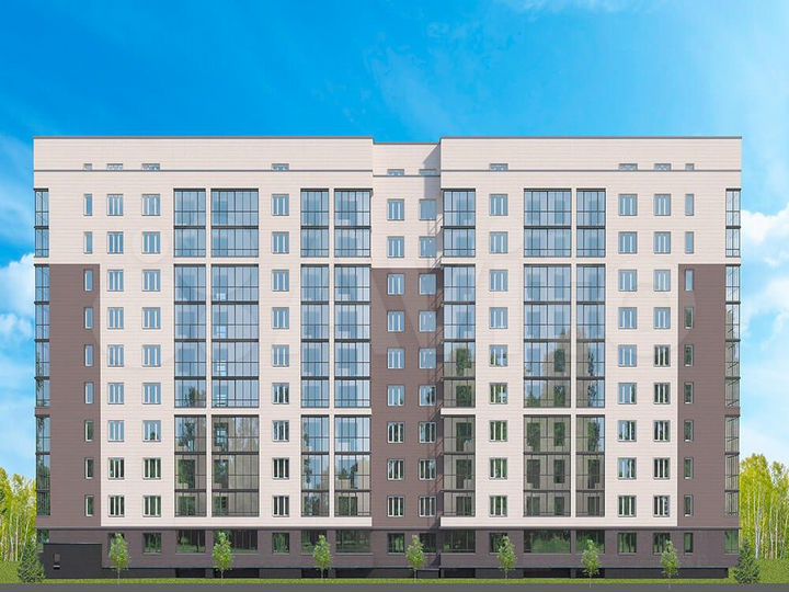 2-к. квартира, 56,7 м², 5/10 эт.