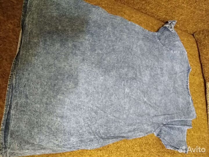 Платье джинсовое