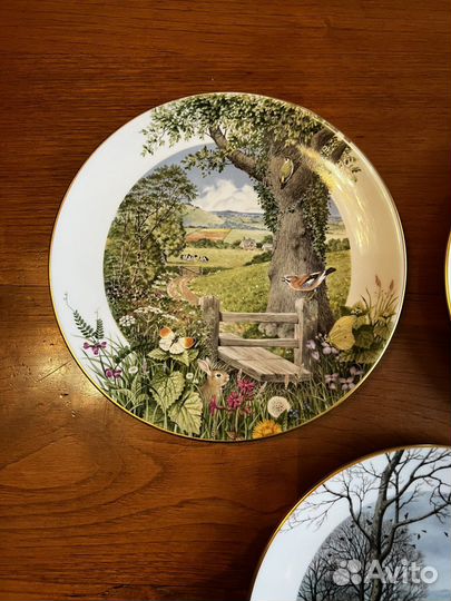 Настенные тарелки. Royal Worcester. Англия