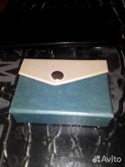 Зажим для галстука латунь - серебро