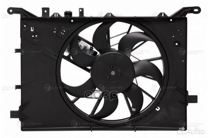Крыльчатка с эл.мотором volvo S60 (00) /S80 (98)