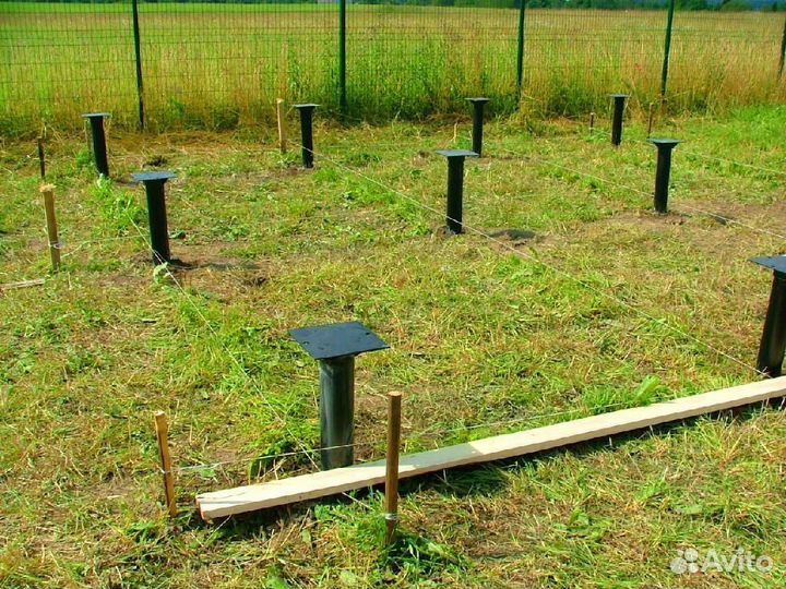 Винтовые сваи под ключ