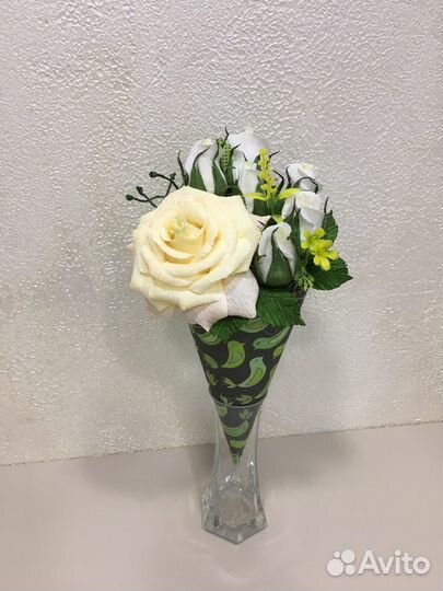 Букет в подарок с конфетами