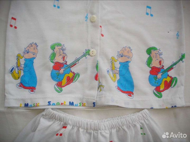 Пижама р. 80-92, на 1-2 года