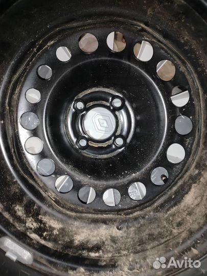 Штампы на зимней резине r15