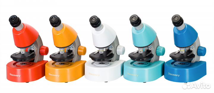 Микроскоп Levenhuk Discovery Micro Terra с книгой