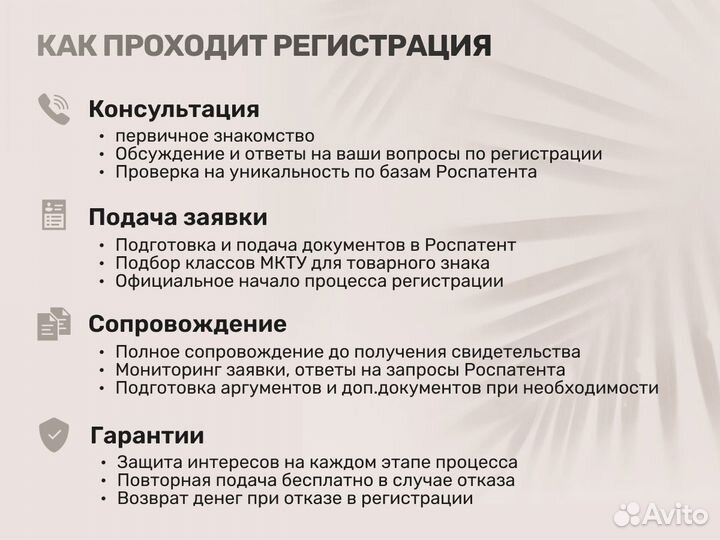 Регистрация товарного знака с бесплатной проверкой