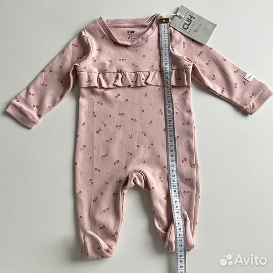 Комбинезон слип для девочки 62