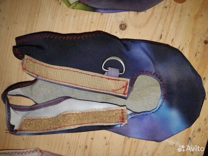 Костюм-памперс для прогулки с попугаем