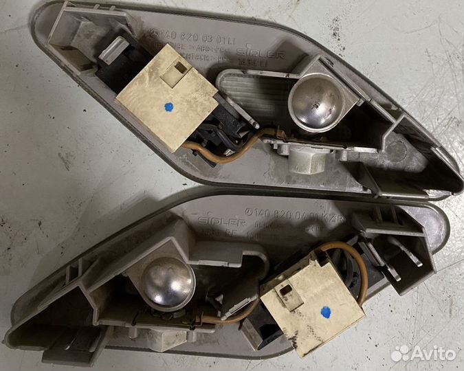 Плафоны салона задний правый задний левый W140