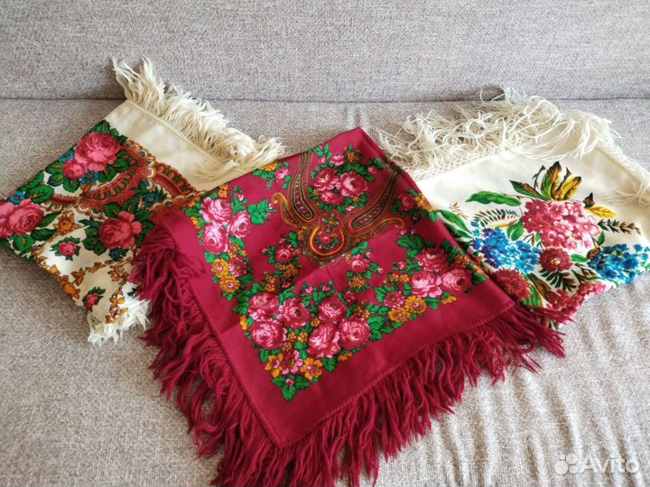 Павловопосадский платок СССР