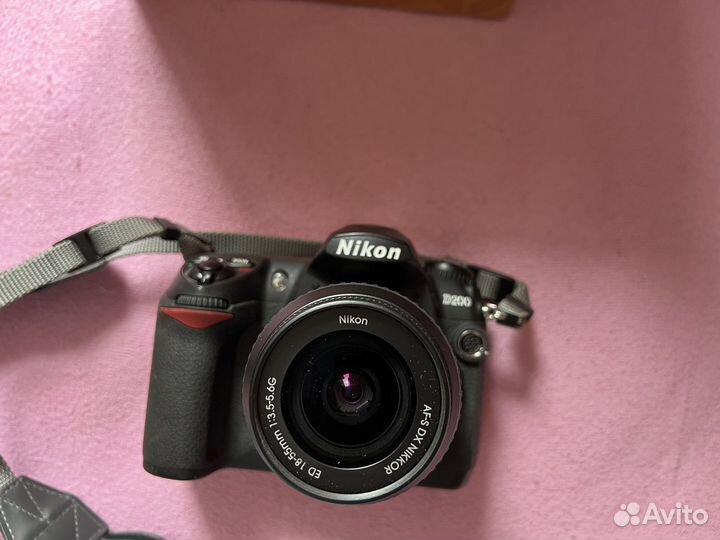 Зеркальный фотоаппарат nikon d200