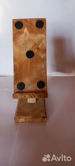 Подставка для телефона из натурального дерева