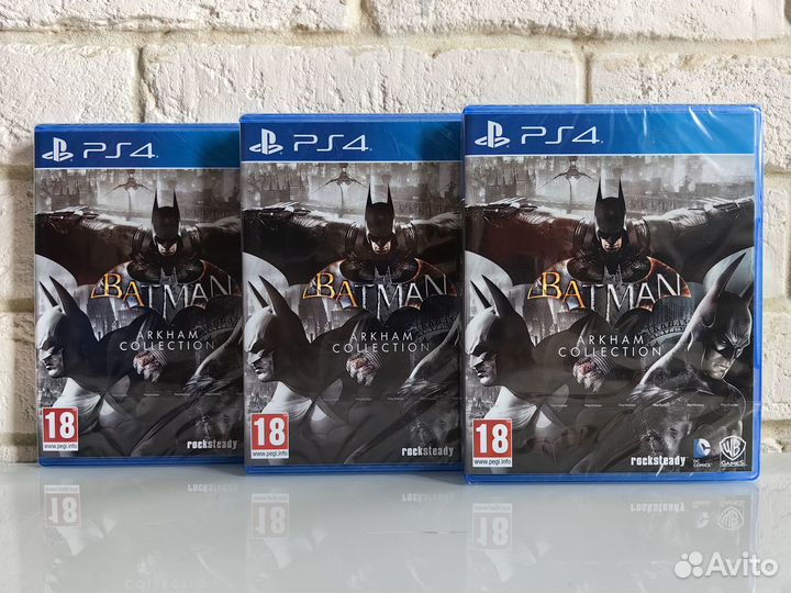Batman: Arkham Collection PS4 новый диск