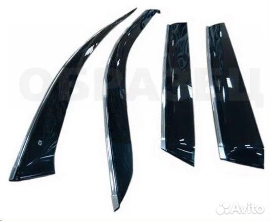 Ветровики Нива 21214 urban 3 двери